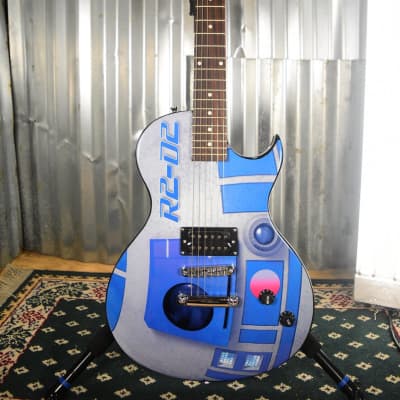 Star Wars Peavey Single Cut Electric Guitar (R2D2) image 1