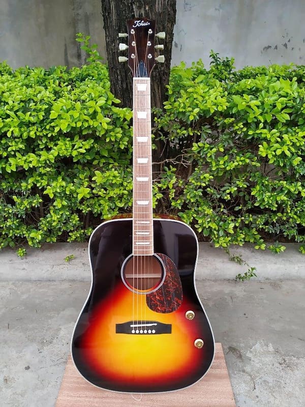 Tokai TJE-65 Sunburst Gibson J-160E Clone, w/Case | Reverb