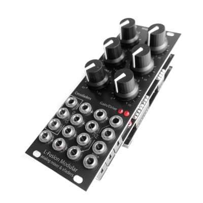 Ladik M-136 6ch slider mixer - Eurorack Module on ModularGrid