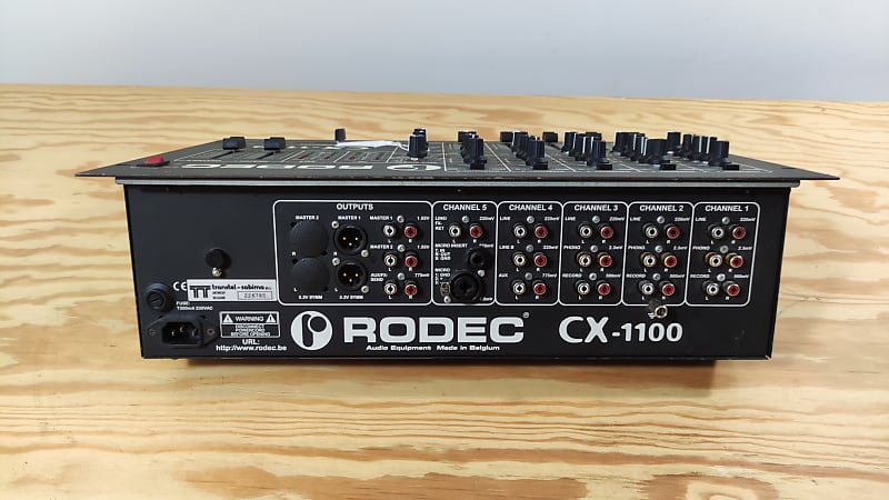 超希少　RODEC CX-1100 DJミキサー RODEC / DJミキサー CX-1100 - YouTube