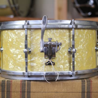1930's Gretsch Gladstone Snare Drum 6.5"x14" w/ 3 Way Tuning system image 5