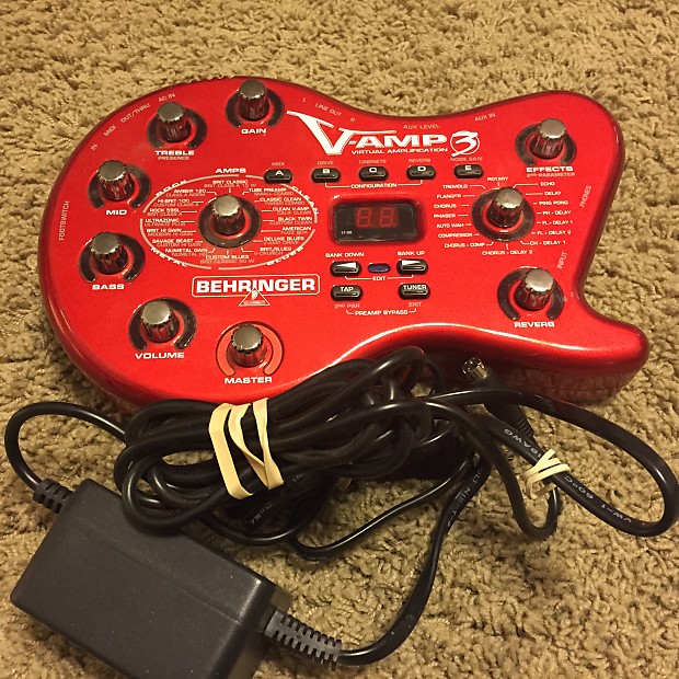Behringer V-AMP 3 Virtual Guitar Amp with USB Interface image 1