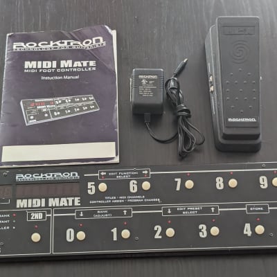 Reverb.com listing, price, conditions, and images for rocktron-midi-mate