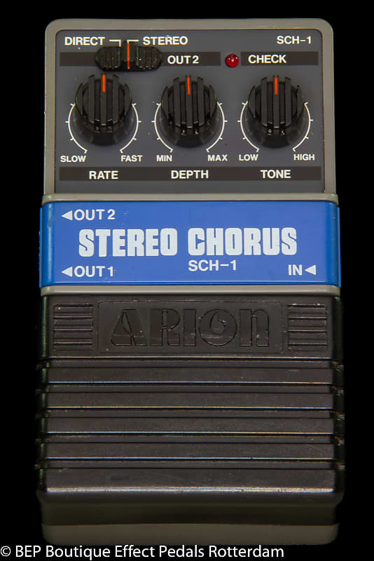 Arion SCH-1 Stereo Chorus s/n 593785 Japan mid 80's Grey Box as used by  Michael Landau