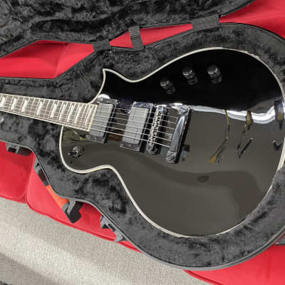 ESP LTD EC-1000S Fluence Electric Guitar 2021 - Black with Gator TSA ATA Molded Case image 3