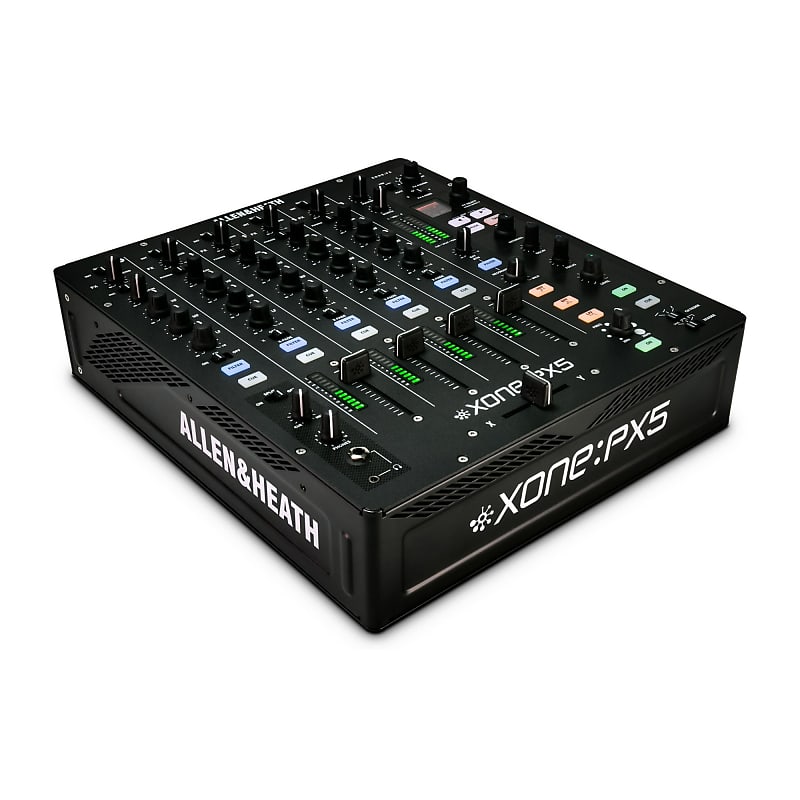 Allen and Heath Xone PX5 Analog Soul DJ Mixer with Built-In FX Technology and Filter System (Black) image 1