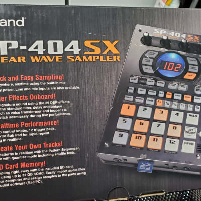 Roland SP-404SX Linear Wave Sampler with DSP Effects with SD Card 