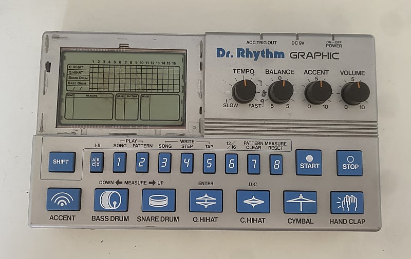 Boss DR-110 Dr. Rhythm Graphic Drum Machine | Reverb