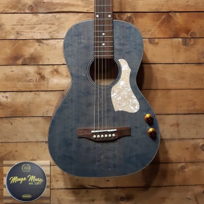 Art & Lutherie Roadhouse Parlor acoustic faded denim 047079. for sale