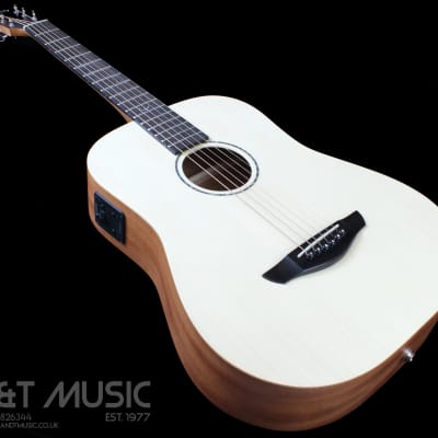 Faith FDS Nomad Mini-Saturn Electro Acoustic Guitar in Natural Satin w/Softcase image 4