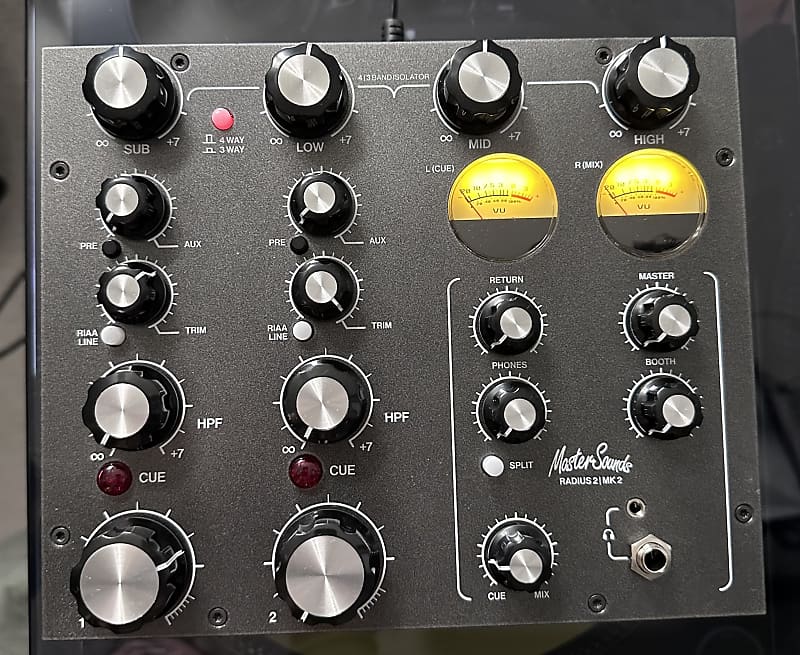 MasterSounds Radius 2 MK2 - Rotary DJ Mixer Master Sounds