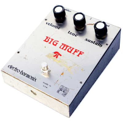 1973 Electro Harmonix Violet Ram's Head Big Muff Pi Fuzz FX Pedal 