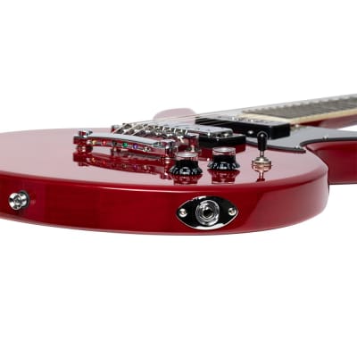 Stagg Silveray Series Double Cutaway Electric Guitar - Trans Cherry - SVY DC TCH image 6