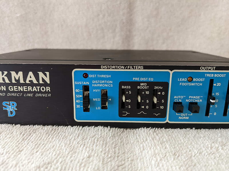 ガ*き様 SR&D ROCKMAN DISTORTION GENERATOR SR&D Scholz Rockman Distortion Generator - New Components