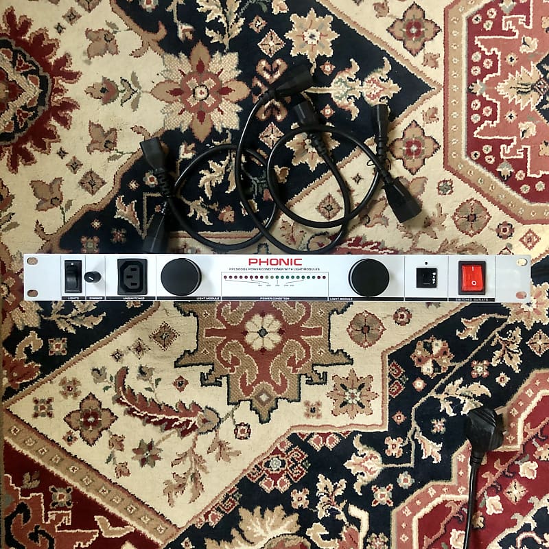 Phonic PPC9000E Power Conditioner for Guitar Bass Studio Reverb