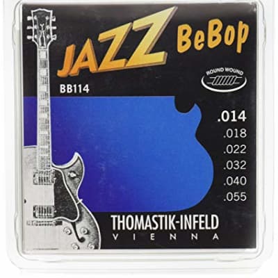 Thomastik-Infeld BB114 Jazz Bebop Round Wound Set, 14-55 for sale