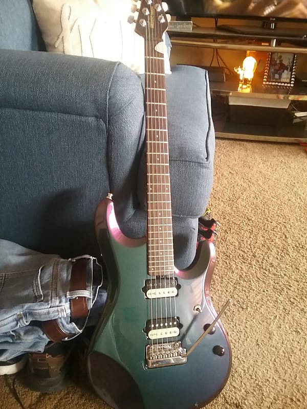 Ernie Ball Music Man Jp6 Mystic Dream 2001 Mystic Dream Reverb