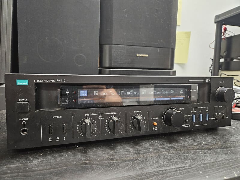 SANSUI R-410 Vintage Stereo Receiver | Tested And Working | Reverb