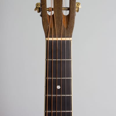 Washburn  Model 5238 Deluxe Flat Top Acoustic Guitar (1930), ser. #1231, original black chipboard case. image 5