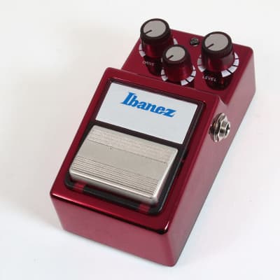 Ibanez 40th Anniversary TS9 Tube Screamer Effects Pedal Red
