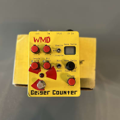 WMD Geiger Counter Digital Destruction Guitar Pedal | Reverb