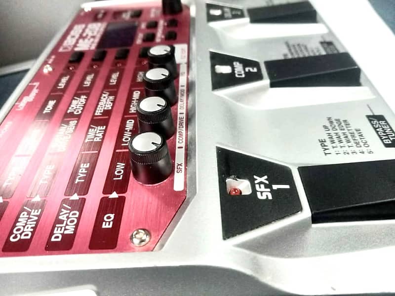 Boss ME-20B 2015-2025 - GREY-RED image 1
