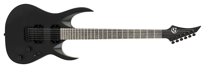 S by Solar AB4.6C Carbon Black Matte Electric Guitar | Reverb