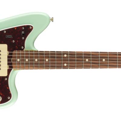 Fender Vintera '60s Jazzmaster Modified Electric Guitar Surf Green & Gig Bag image 1