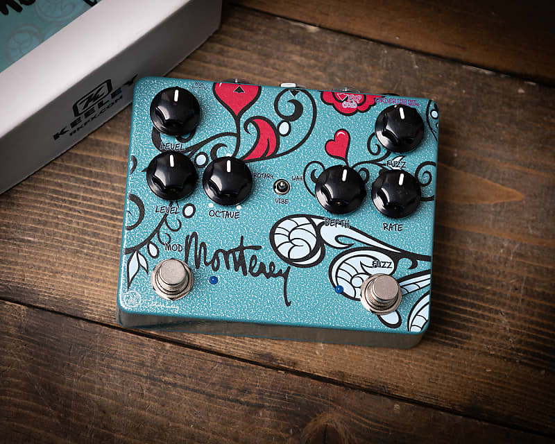 ギター Keeley Monterey Rotary Fuzz Vibe Monterey Rotary Fuzz Vibe - Custom Shop Edition - Keeley