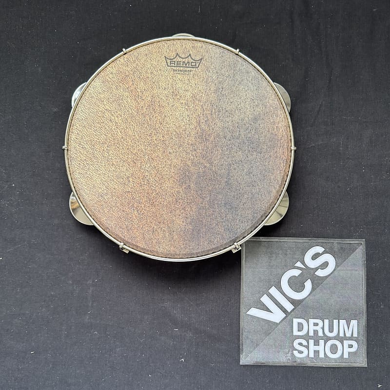 Valencia Choro Pandeiro Drum - Antique Veneer Brown, 10