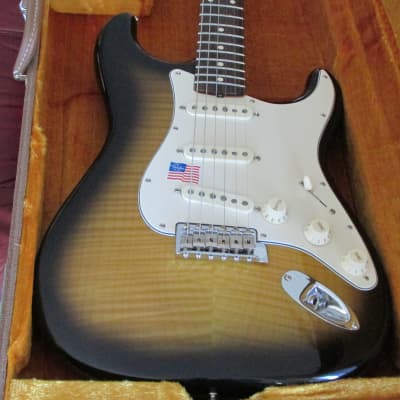 Fender 62 American Standard Custom 2006 - 2 color Sunburst Flametop image 1