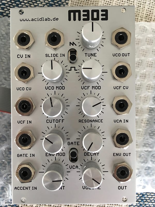 ACIDLAB M303 Synth Voice VCO/VCA/VCF/ENV eurorack module