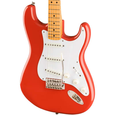 Squier Classic Vibe '50s Stratocaster Electric Guitar - Fiesta Red image 1