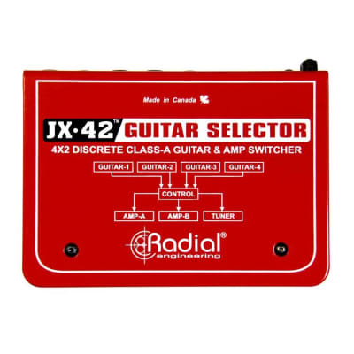 Radial Engineering JX-42 Guitar and Amp Switcher image 1