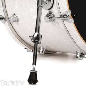 DW Performance Series Bass Drum - 16 x 20 inch - White Marine FinishPly image 4