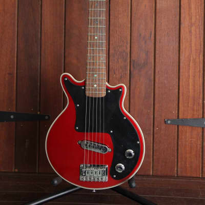 Brian May Guitars - Mini May Antique Cherry Electric Travel Guitar image 2