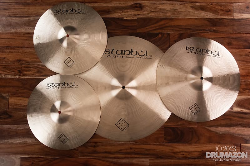 ISTANBUL AGOP TRADITIONAL SERIES 3 PIECE BOXED CYMBAL SET image 1
