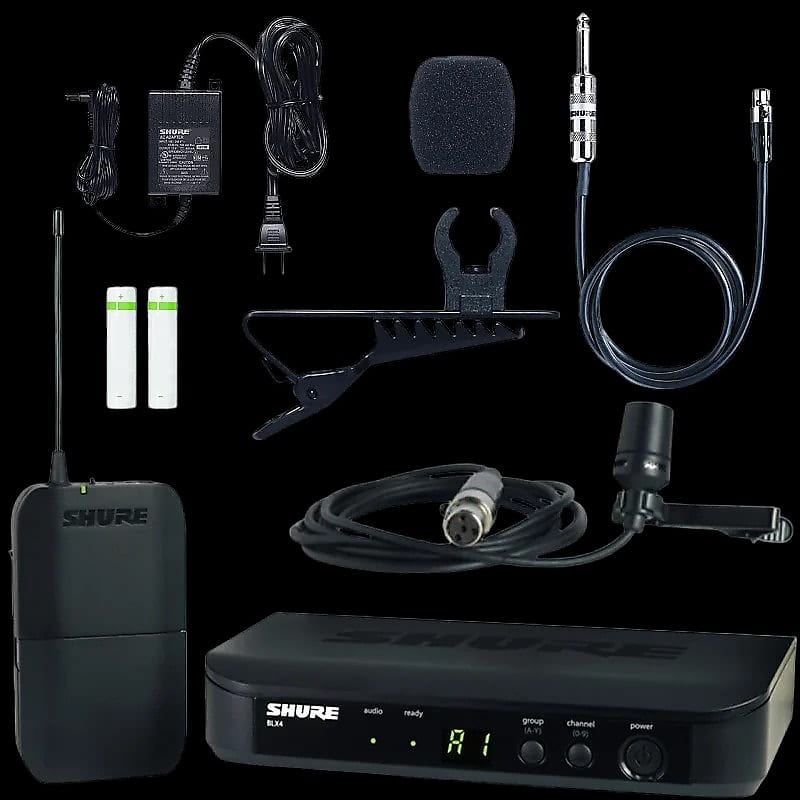 Shure BLX14/CVL Wireless Lavalier Microphone System J11 Reverb