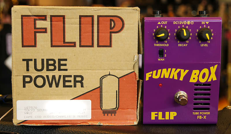 Guyatone FLIP FB-X Tube Power Funky Box Guitar Effect Pedal