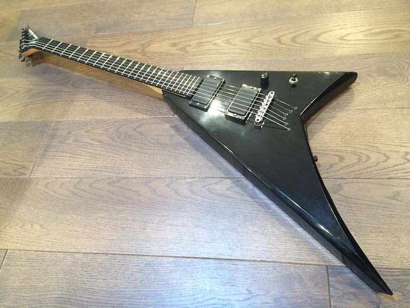 ギター Grover Jackson Black Blood R.Rhoads Grover Jackson Black Blood Rhoads (RR5) 1996 Black | Reverb