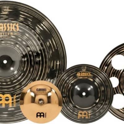 MEINL Classics Custom Dark Effects Cymbal Pack with Free 8