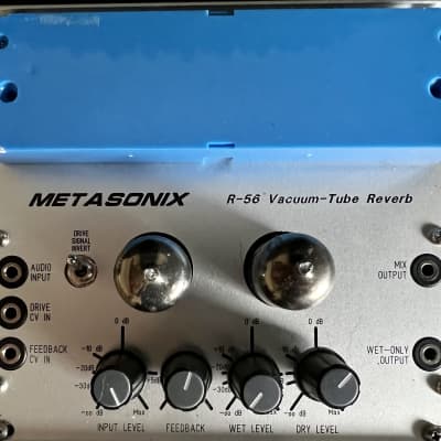 Metasonix R-56 Vacuum-Tube Reverb 2013 Grey/Blue image 3