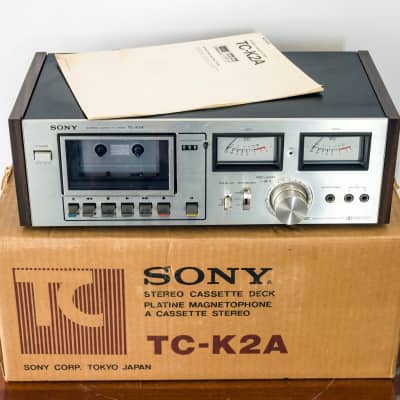 SONY stereo cassette deck TC‐K2 Just picked this Sony TC-K22 up, and while I was in the area