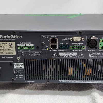 Electro/Voice (Dynacord) P-900 Power Amp 2 x 450 Watts 4Ω, Precision Series Power Amplifier ,In good condition, Made in Germany image 5