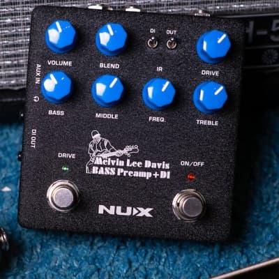 NUX MLD Melvin Lee Davis Bass Preamp + DI Pedal NBP-5 | Reverb