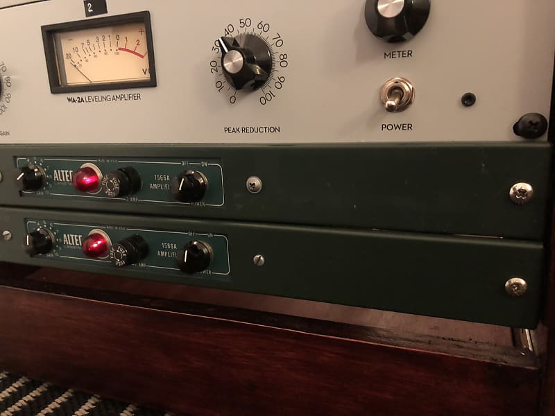 skのアンプ　真空管マイクプリアンプ altec 1566A 1960s Altec 1566A Tube Microphone Amplifier / DI / Line