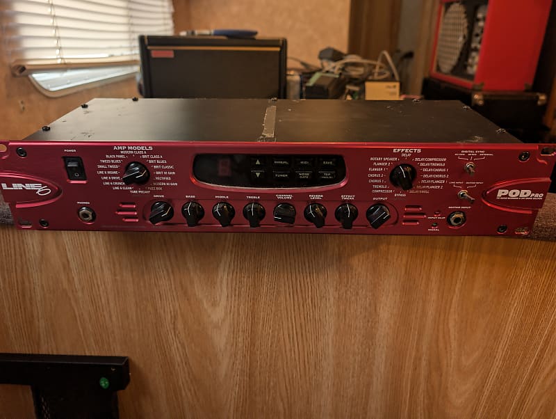 Line 6 POD Pro Rackmount Multi-Effect and Amp Modeler | Reverb