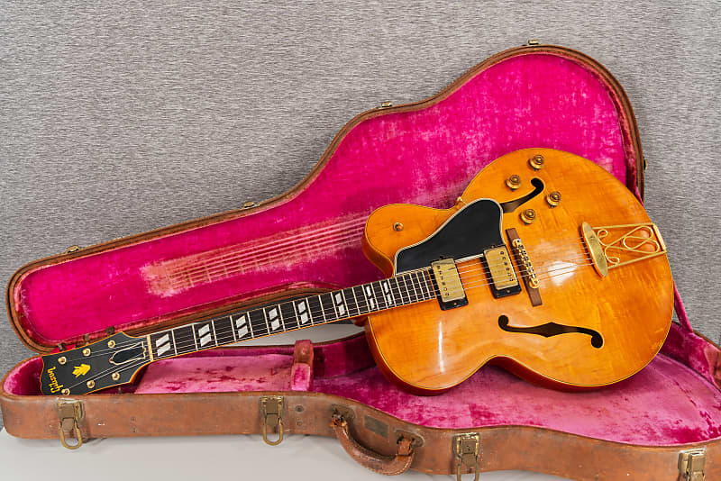 1958 Gibson ES-350T Natural w/ Original Case image 1