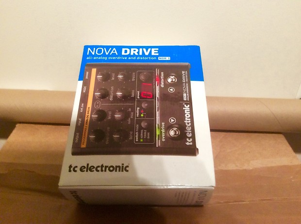 TC Electronic Nova Drive NDR-1 Analog Overdrive and