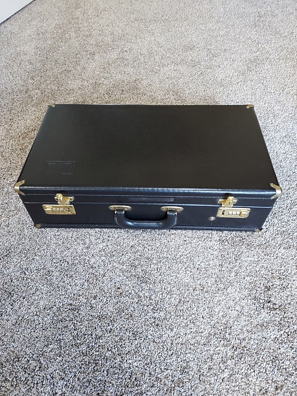 Vintage Black Trumpet Case Reverb